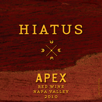 Hiatus Cellars Apex Napa Valley Red Wine Bottle Preview