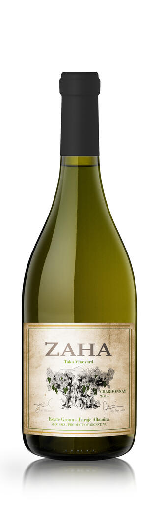Bodega Teho Zaha Chardonnay Bottle Preview