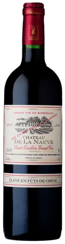 Château de la Nauve Château de la Nauve Saint-Émilion Bottle Preview