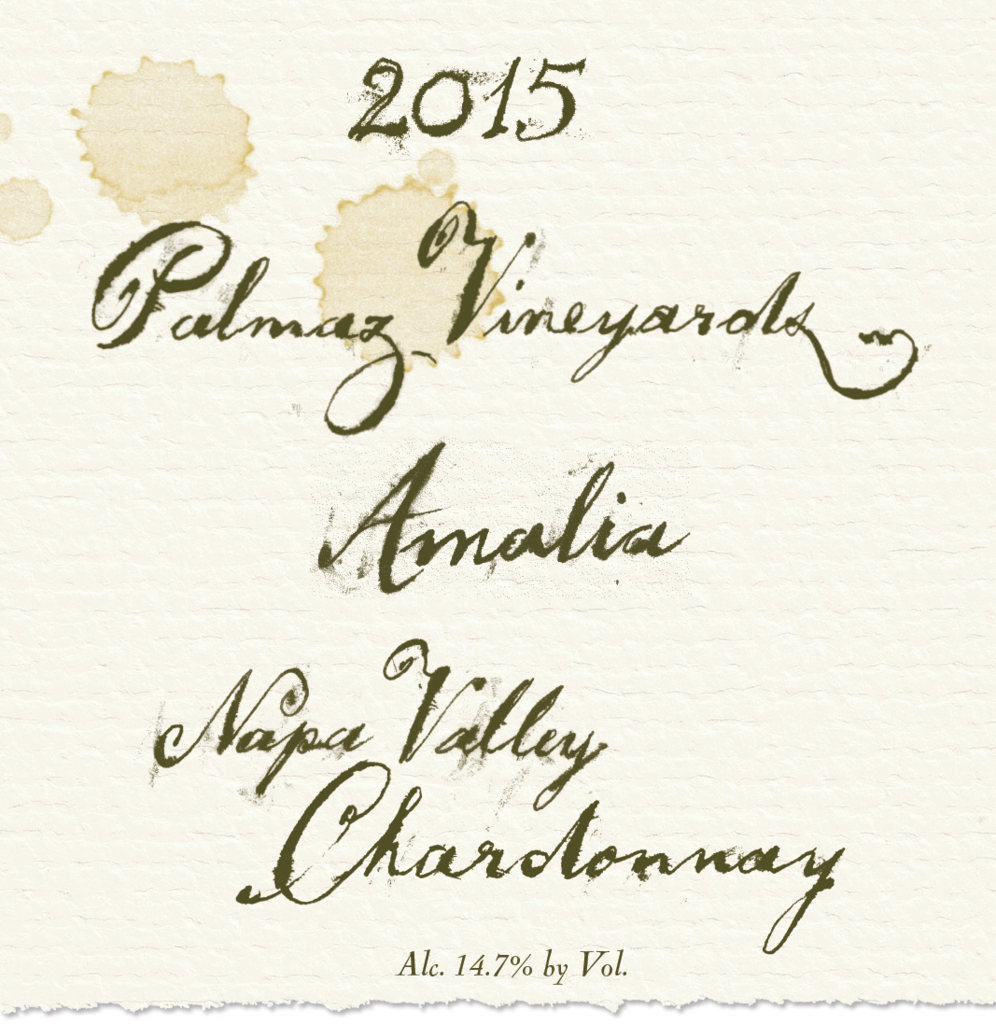 Palmaz Vineyards Amalia Chardonnay Bottle Preview