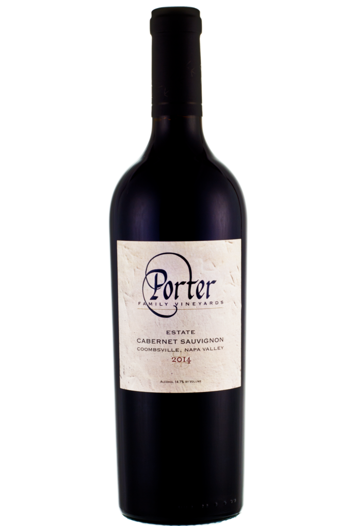 Porter Family Vineyards Estate Cabernet Sauvignon Bottle Preview