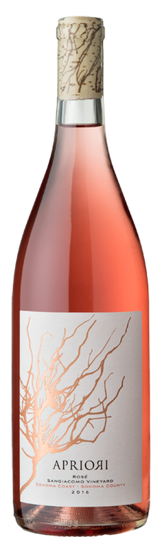 Apriori Cellar Apriori Rosé Sangiacomo Vineyard Bottle Preview