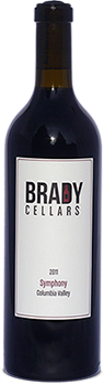 Brady Cellars Symphony Bottle Preview