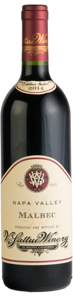 V. Sattui Winery Napa Valley Malbec Bottle Preview