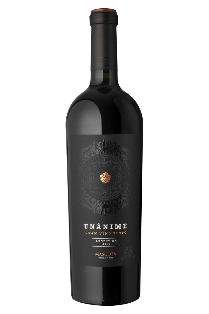 Mascota Vineyards Unanime Red Blend Bottle Preview