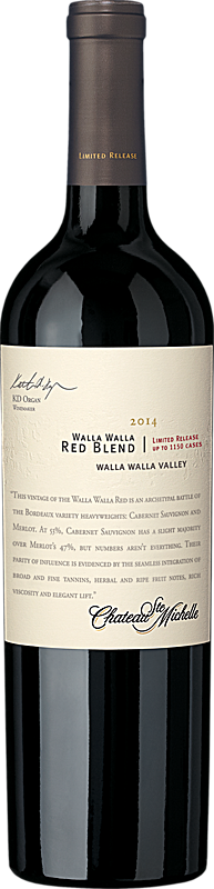Limited Release Walla Walla Red Wine Blend Bottle Preview