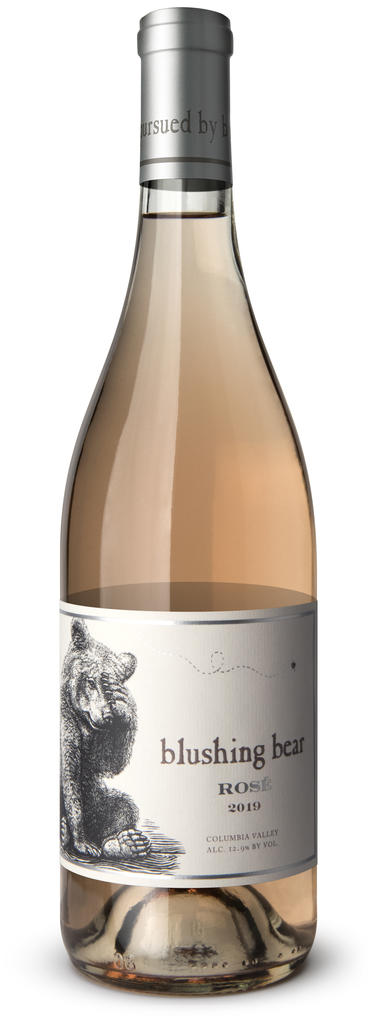 ...pursued by bear Blushing Bear Rosé Bottle Preview