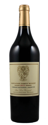 Kapcsandy Family Winery CABERNET SAUVIGNON - GRAND VIN Bottle Preview