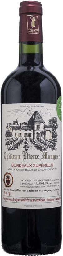 Château Vieux Mougnac Château Vieux Mougnac Bordeaux Supérieur Bottle Preview