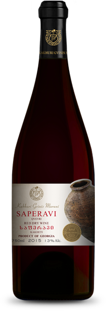 Kakhuri Gvinis Marani Saperavi Qvevri Bottle Preview