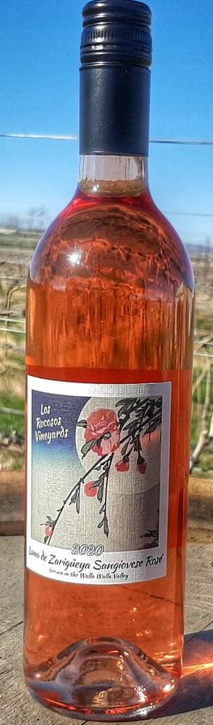 Los Rocosos Vineyards Zaragueya de Luna Reserve Sangiovese Rose Bottle Preview