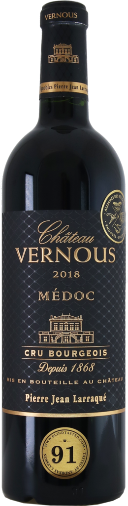 Pierre Jean Larraqué Château Vernous - Médoc Cru Bourgeois Bottle Preview