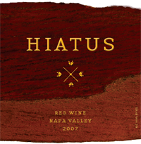 Hiatus Cellars Hiatus Red Bottle Preview
