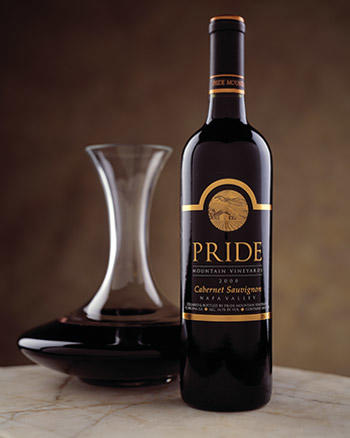Pride Mountain Vineyards Cabernet Sauvignon Bottle Preview