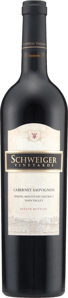 Schweiger Vineyards Cabernet Sauvignon Bottle Preview