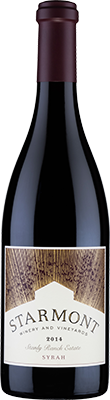 Starmont Winery & Vineyards Syrah, Stanly Ranch Estate Bottle Preview